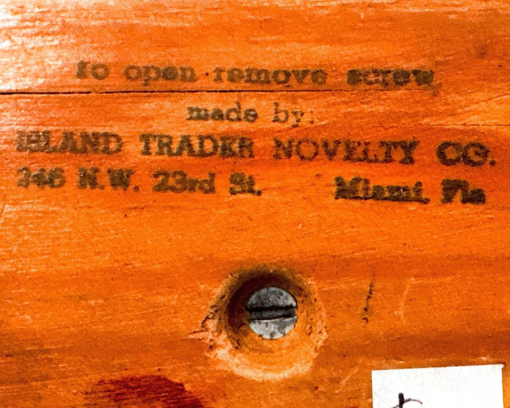 “Mammy” Coconut Coin Bank – c. 1950s, Island Trader Novelty Co., Miami FL | Vintage Curio