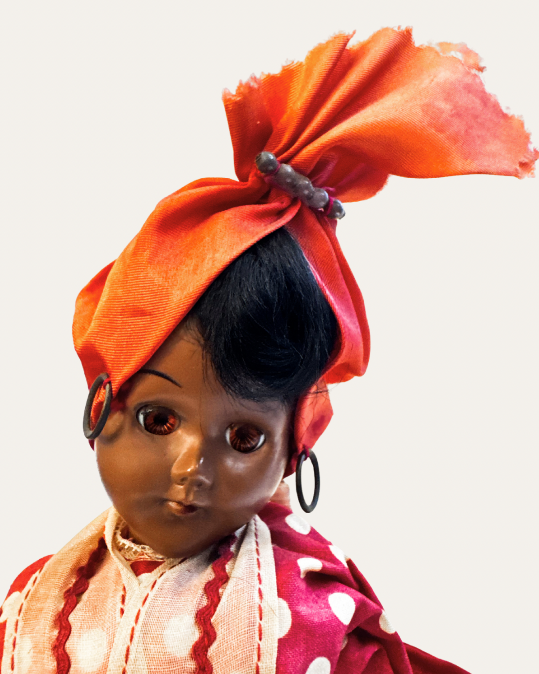New Orleans Creole Lady Folk Doll c. 1940s–1950s | Vintage Curio