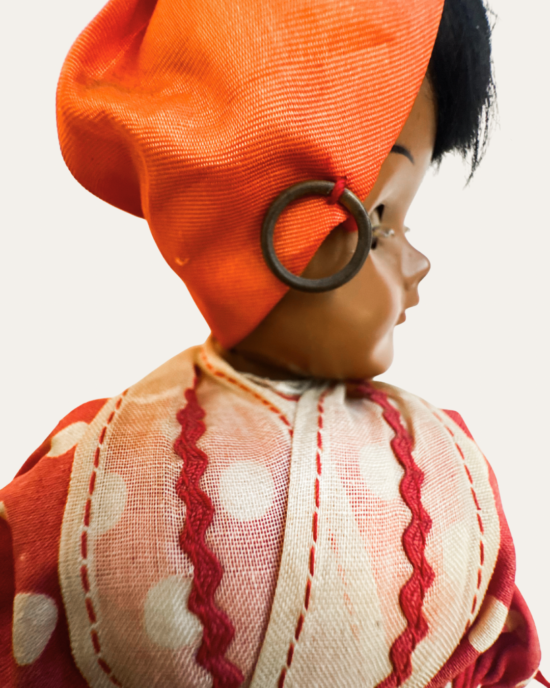 New Orleans Creole Lady Folk Doll c. 1940s–1950s | Vintage Curio